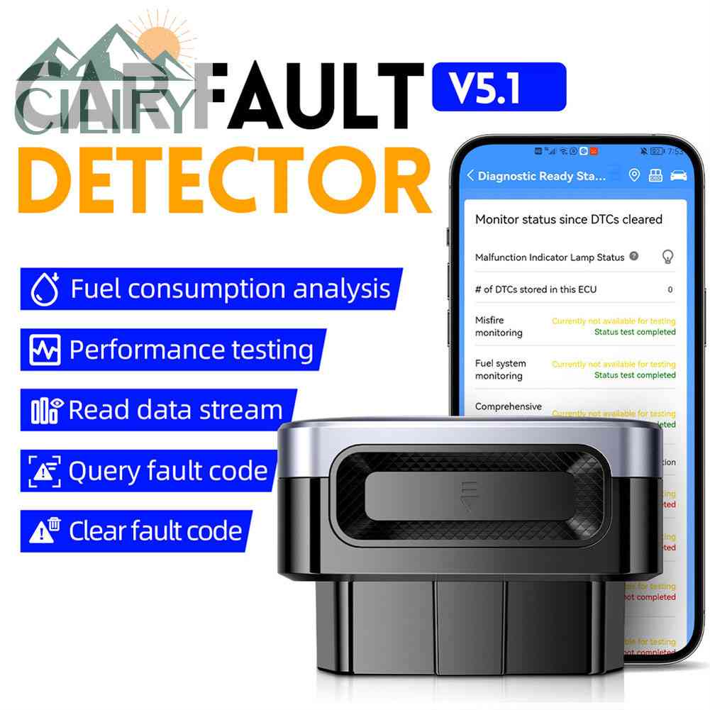 Workshop Duty OBD2 Auto Scan Tool Bluetooth-Compatible 5.1 Car Code Reader IOS Android - Image 5