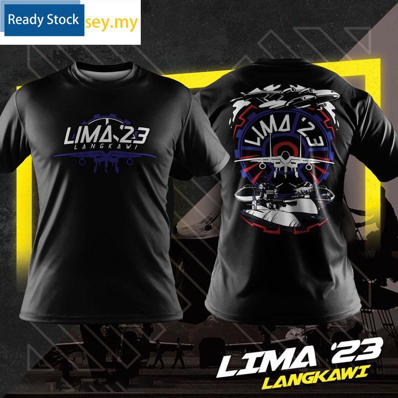 TACTICAL T SHIRT LIMA 23 LANGKAWI READY STOCk Men Women Tshirt Short Sleeve Tops Tee