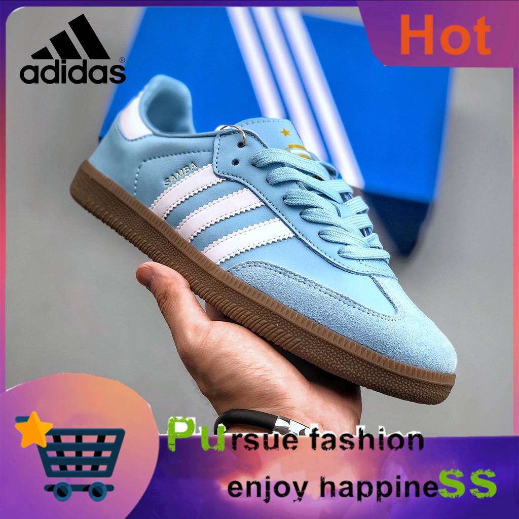 AD clover Originals Samba Vegan OG series gentleman's German football style versatile low-top casual sports shoes HSIH