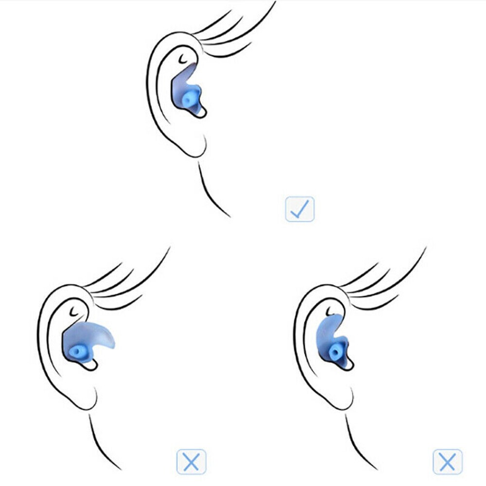 Multi Quality Swimming Ear Plugs Security Noise Reduction Protector Water Sports Silicone Safety Supplies Sleep Noice... - Image 4