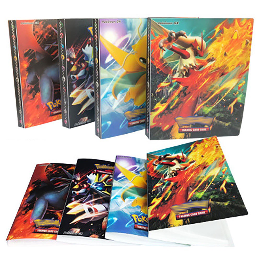 Must Quality USNOW Pokemons Toys Game Cards Album Cartoon Book Pokemon Collection Folder Pikachu Anime 240Pcs Premium - Image 2