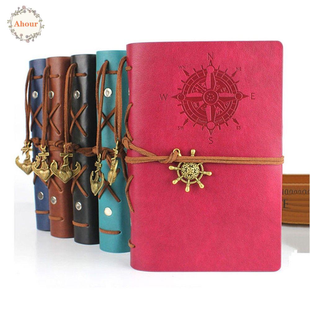 Essential Versatile Notebook Vintage Notepad Leather Diary Book Sketchbook Course Tutorial Guide Kursus - Image 4