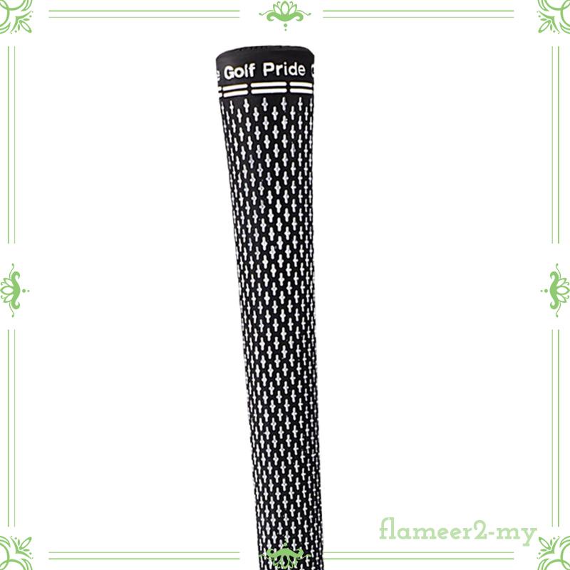 [FlameerdbMY] Golf Grip Lightweight Portable Provides Ultimate Feedback Rubber Golf Club Grips Full Weather Conditions Golf Iron Grips