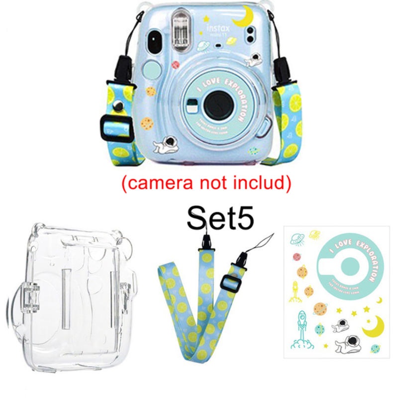 Fashion Travel Lammmcou Compatible Fujifilm Instax Mini 11 Artist Oil Painting PU Leather Instant Camera Bag Availabl... - Image 5