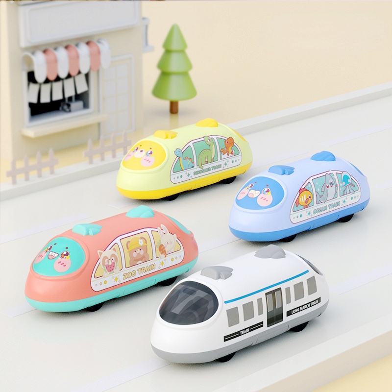 New Return Car Toy Children's Toy Car High Speed Rail Crash Resistant Car Parent Child Interactive Toy