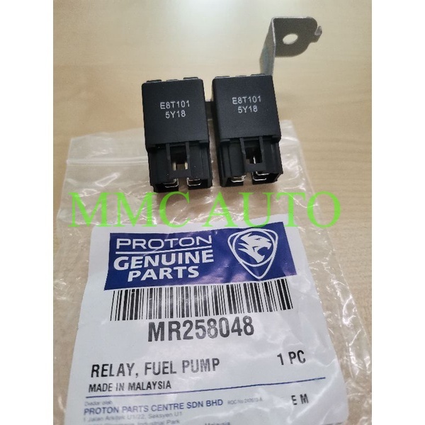 PROTON WIRA FUEL PUMP RELAY SET SATRIA ARENA WAJA AND WAJA CPS (FUEL PUMP RELAY & GEAR BOX RELAY) MR258048