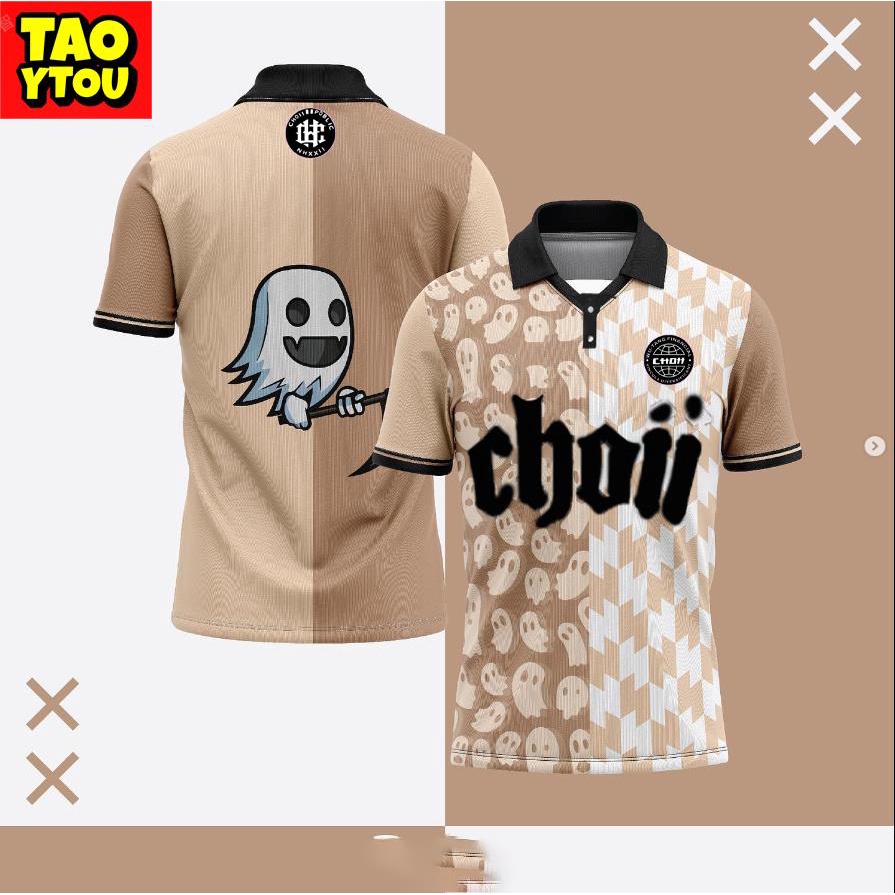 2024 CHOII Brown BEAR EDITION Choii Baju Tshirt Lelaki Thailand Viral Jersey Ootd Collar Blvckroseapparel Polo Shirt Sublimation 2024 T Shirt Short Sleeve Lelaki Perempuan Kanak Kanak Baju Raya Jersi Oversize Football |