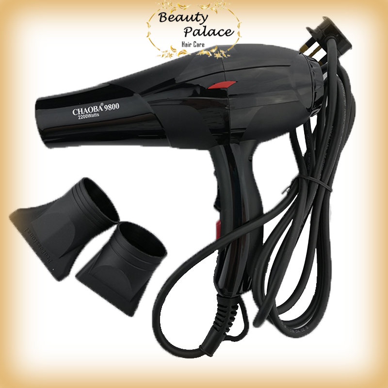 Chaoba 9800 Professional 2200watt Hair dryer Candid Nano 2800 watt Hair Dressing Hair Salon Blue Light