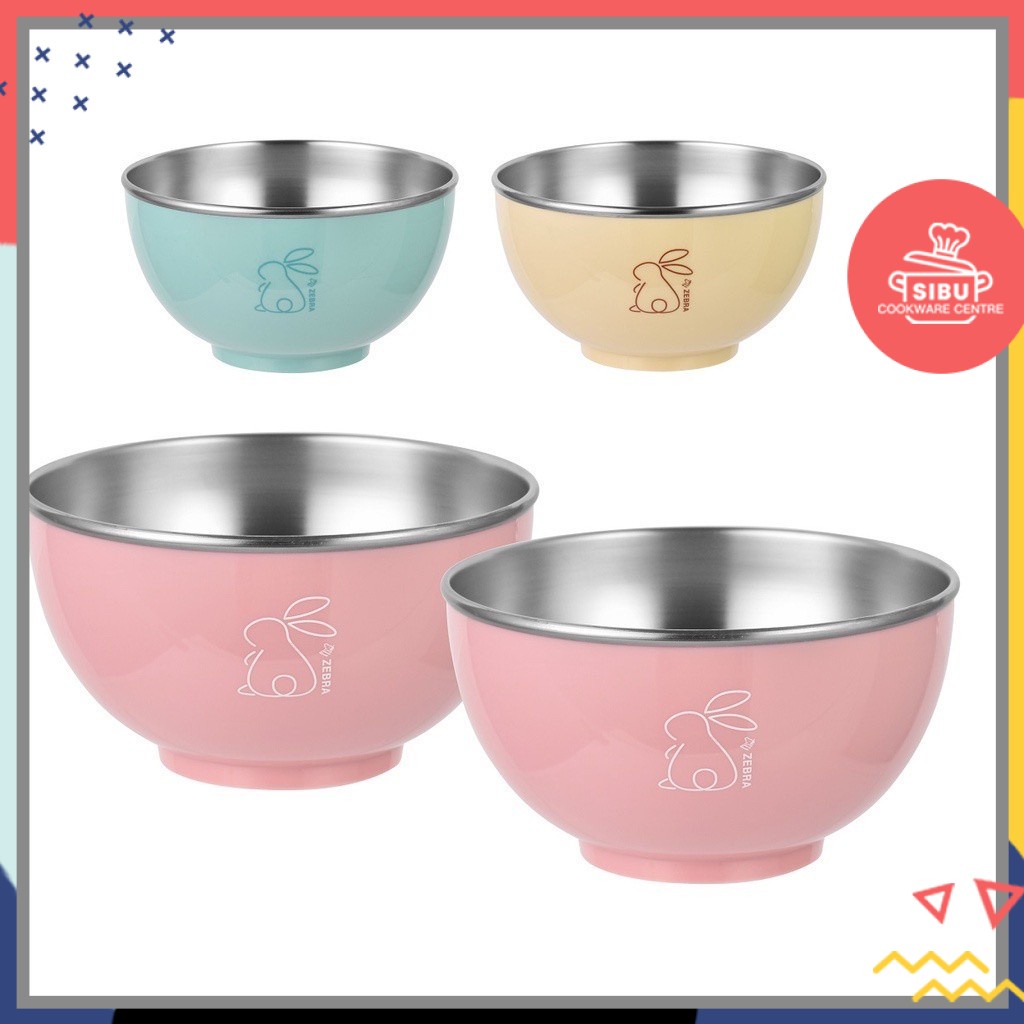 泰国斑马牌 Zebra Thailand Rabbit 15cm 2Pcs Ramen Bowl Set