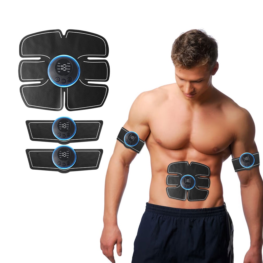 Electric ABS Stimulator EMS Charging Massager Abdominal Muscle Massager Cervical Vertebra Massager Arm Massager