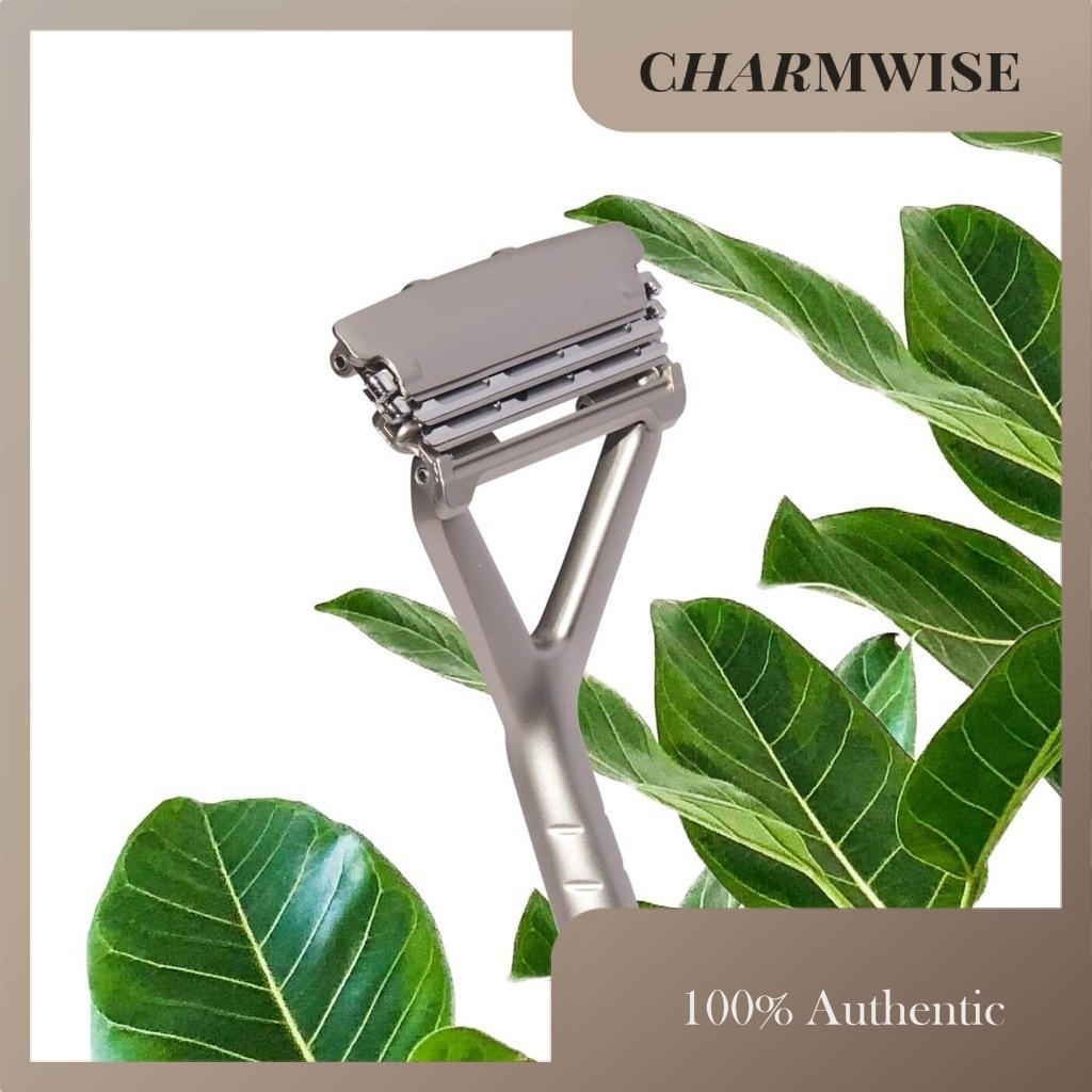 Leaf Shave - The Leaf Razor Unisex Eco Friendly Plastic Free Pivotable Safety Razor (Multiple Color Choice) Made in USA