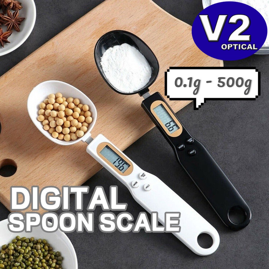 Digital Measuring Spoon Scale Electronic Spoon Weight Scale Kitchen Weighing 500g/0.1g Food Scales Baking Spoon Scale