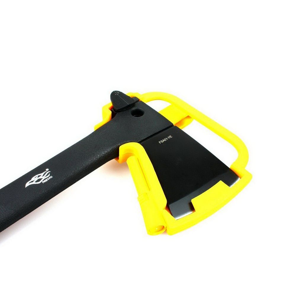 Have Versatile Ganzo Firebird Axe Hammer Saw Flint w Fire Starter FSA01-YE GSA01-YE Essential Durable - Image 3