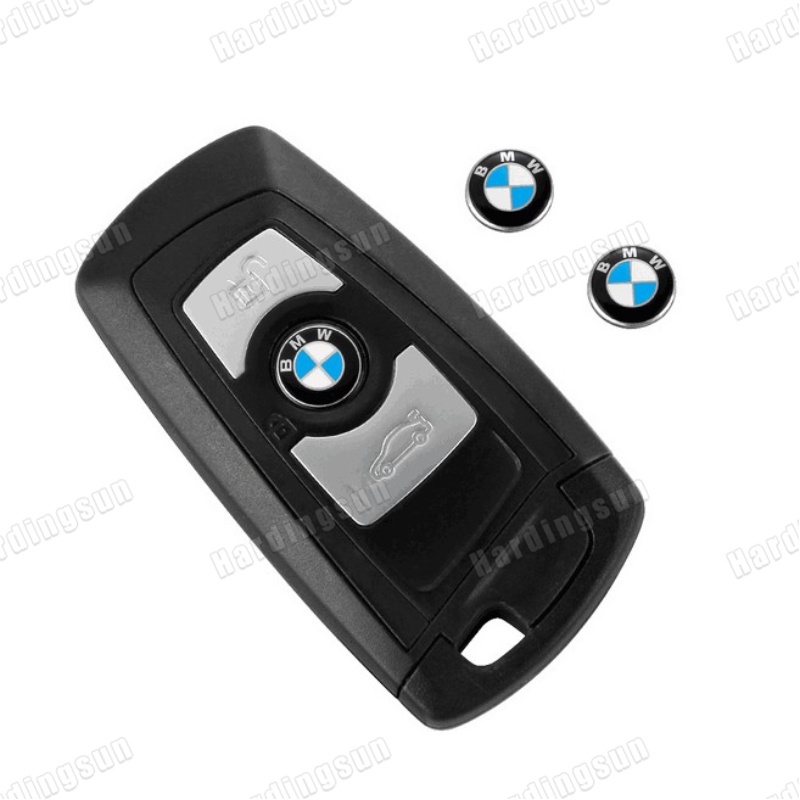 10pcs BMW F30 F10 E36 E39 E46 E60 E90 M3 M5 M6 MSport 11mm Key Emblem Remote Badge E Logo Sticker BMW Accessories