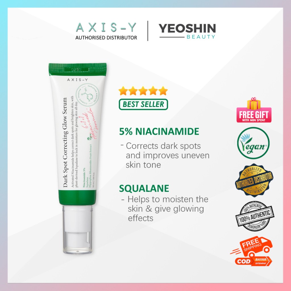 Axis-Y Dark Spot Correcting Glow Serum 5ml / 7.5ml / 50ml