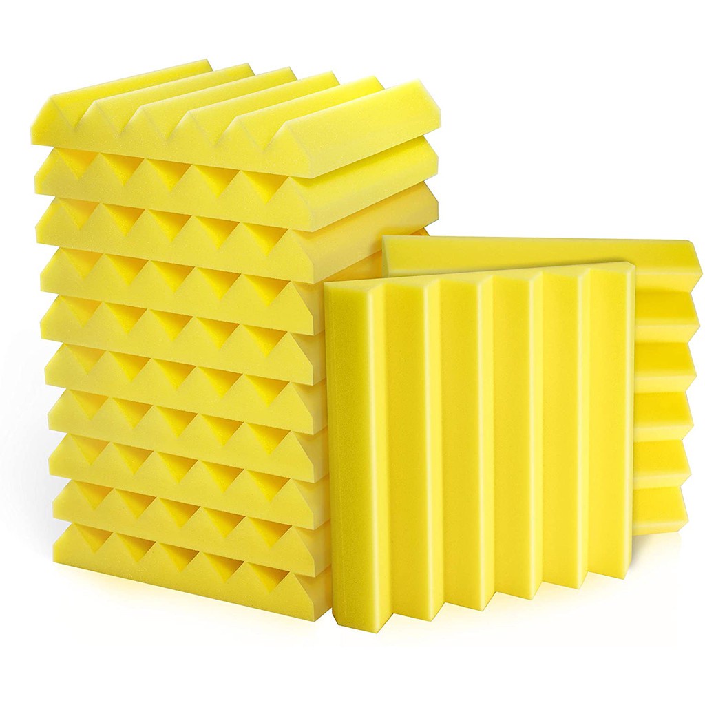 Durable Versatile Acoustic Foam Wall Sponge Sound Proof Studio KTV Home Theater Wedges Design 7-Color Premium - Image 5