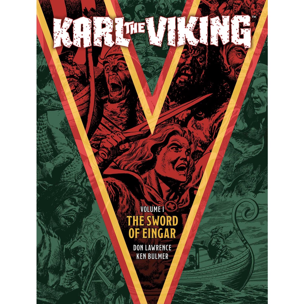 [English - 100% Original] - Karl the Viking Volume One: The Sword of Eingar by Ted Cowan (UK edition, paperback)