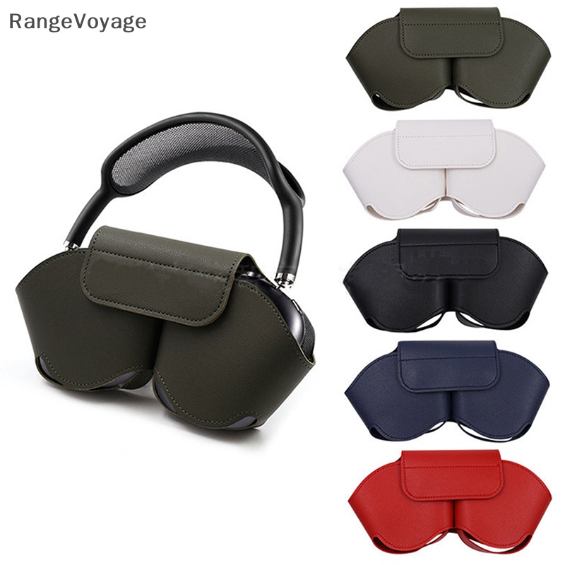 【Fast shipping】Portable Protective PU Cover Soft Durable Wear-resistant Case Anti-scratch Waterproof Pouch Protective Headphones Case