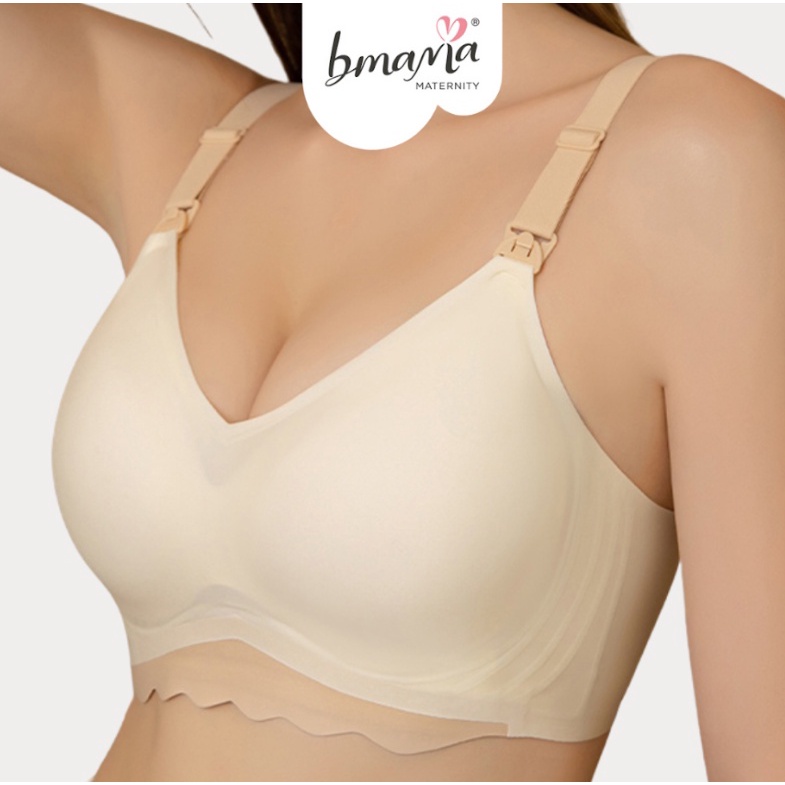 Bmama Ultra Cooling Seamless Nursing Bra | Champagne | 38 Size