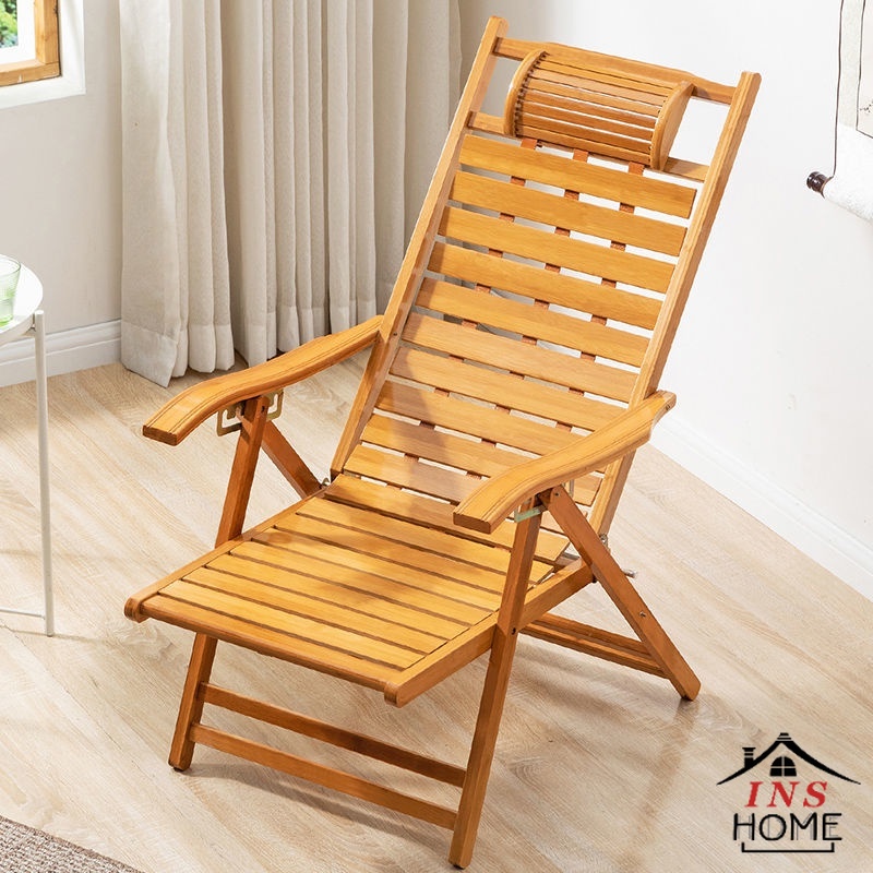 Bamboo Armchair Swing Lazy Chair Rocking Chair Free Installation Leisure Chair Recliner Foldable Rocking Chair