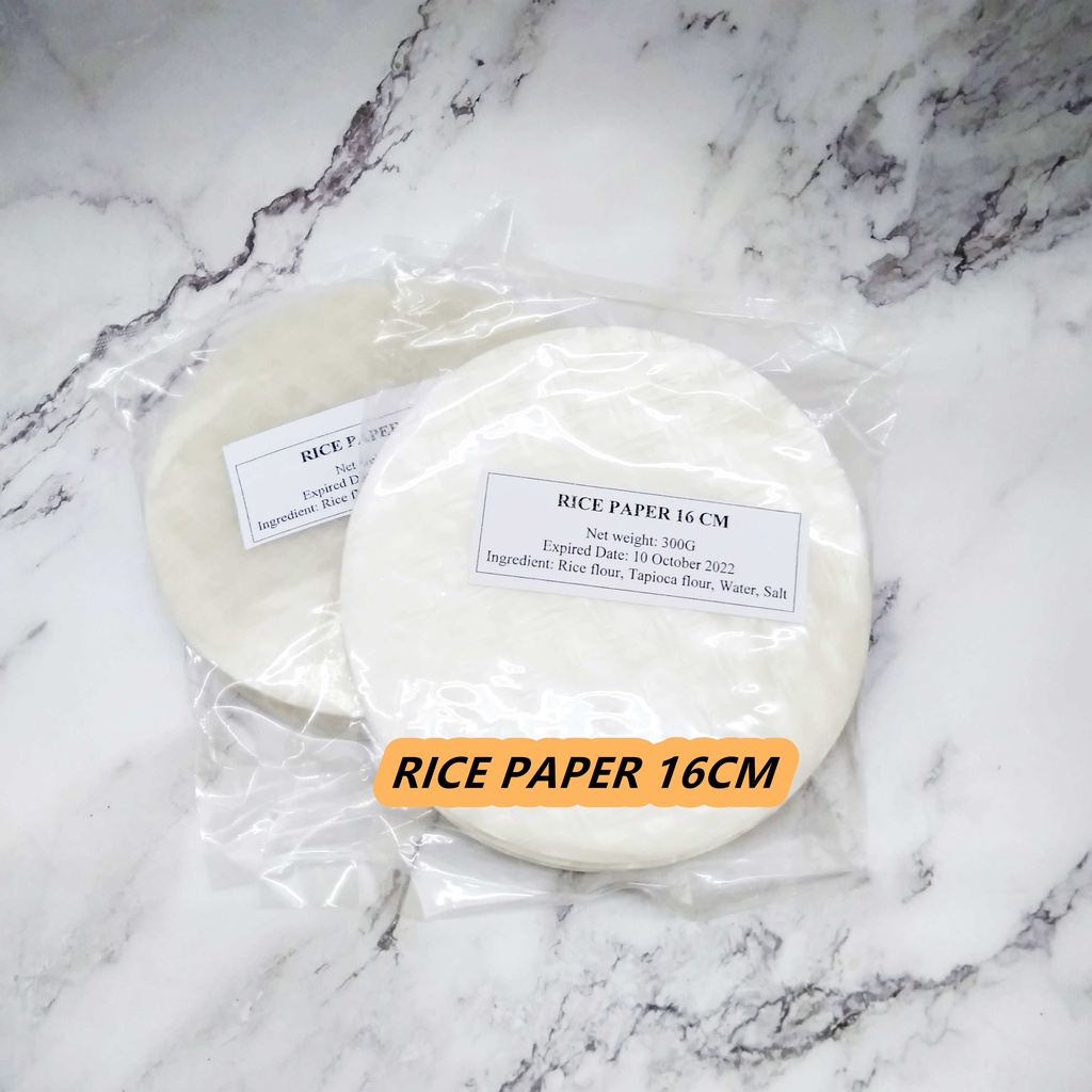 Rice paper 16cm / Banh Trang Vietnam Spring Rolls 炸米紙