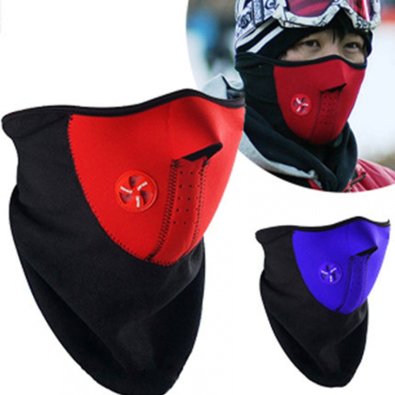 Cycling Mask Bib Face Protection Anti-Dust Warm Mountain Climbing Ski Outdoor Sports Cold Fleece