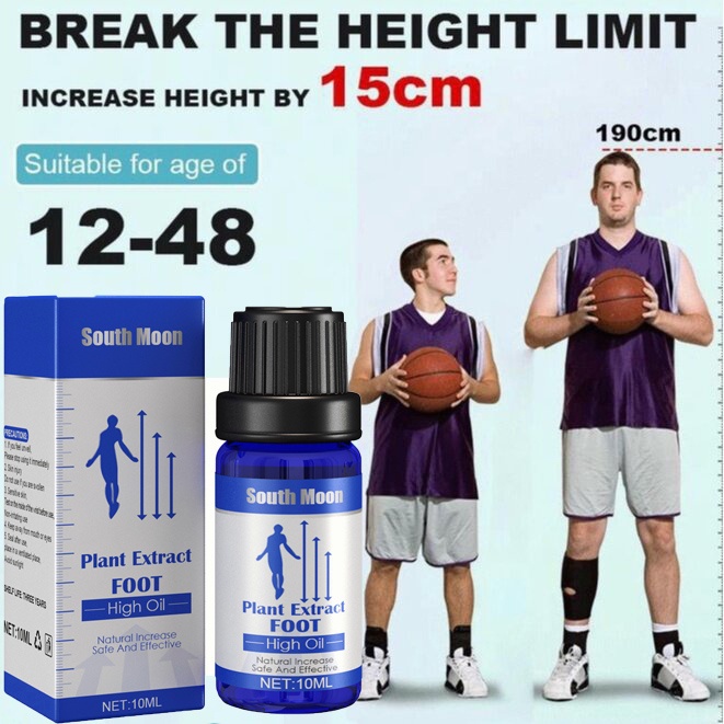 Ubat Tinggi Badan Lidoria Growth Essential Oil Height Increase Supplement Grow Taller Minyak Urut Lelaki
