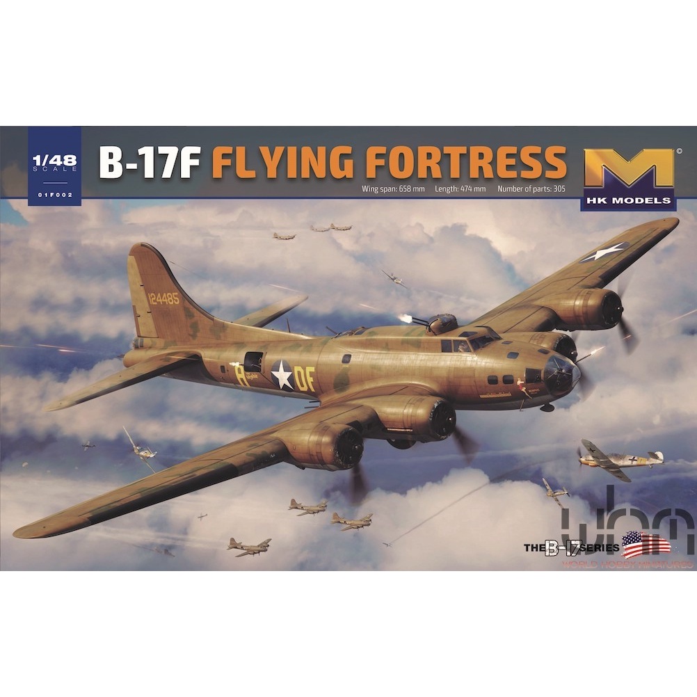 HK Models 1/48 01F002 B-17F Flying Fortress