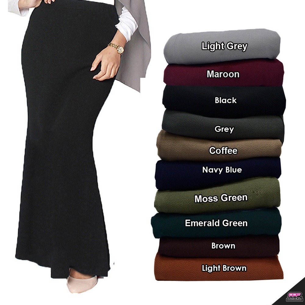 PPF 183 Muslimah Duyung Skirt (02485)