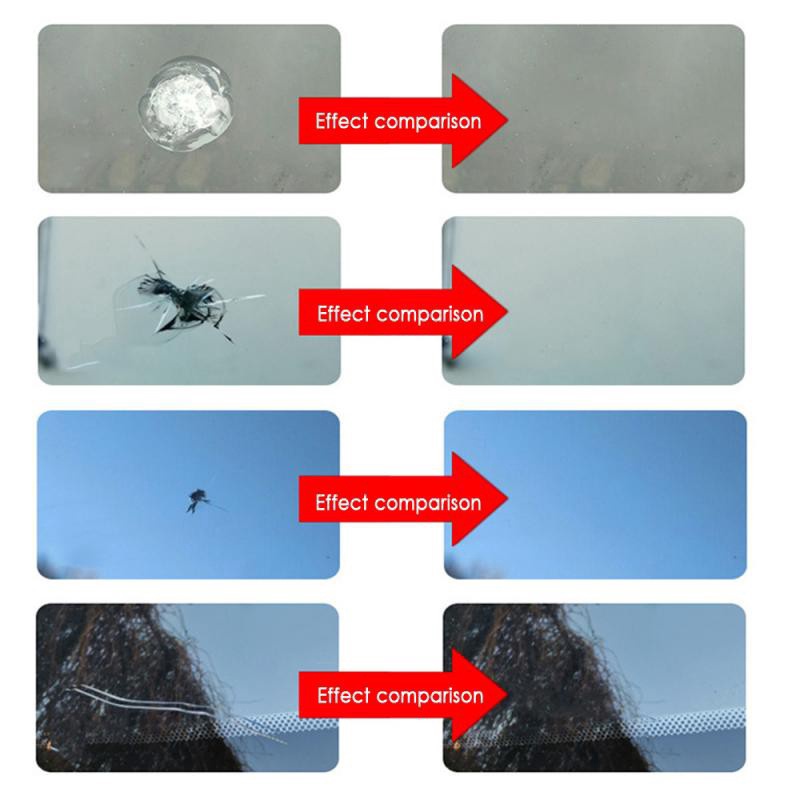 Reliable Durable 3 Sets Automotive Glass Nano Repair Fluid Car Window Windshield Crack White New Version Purpose - Image 2