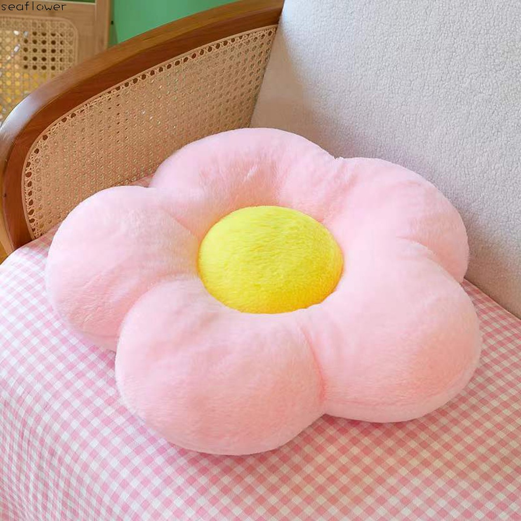 Flower Floor Pillow Seating Flower Daisy Pillow Room Decor