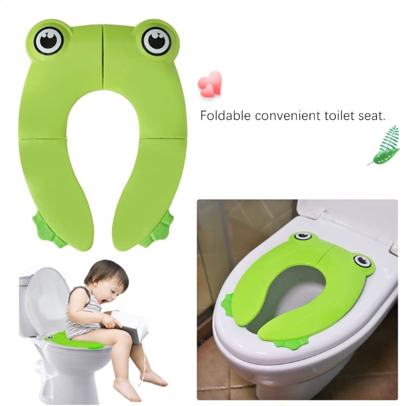 BeBe ParkPotty training toilet Stable Folding Potty Pad, foldable toilet seat Non-Toxic Potty Cushion, Kindergarten School for Home for Kids