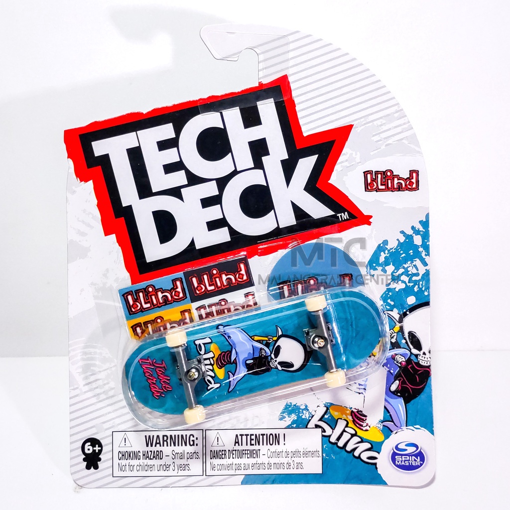Essential Multi Tech Deck Fingerboard Spin Master Skate board Finger Purpose - Image 3