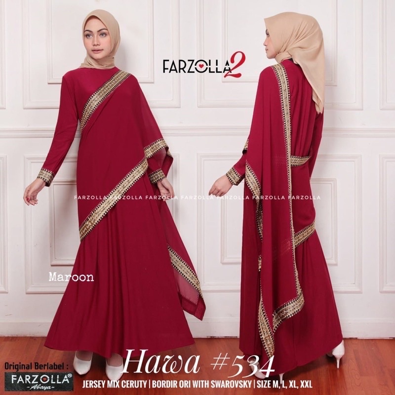 Gamis Turkey 1699 Hawa 534 Sari India Dress Muslimah By Original Mega Store 2