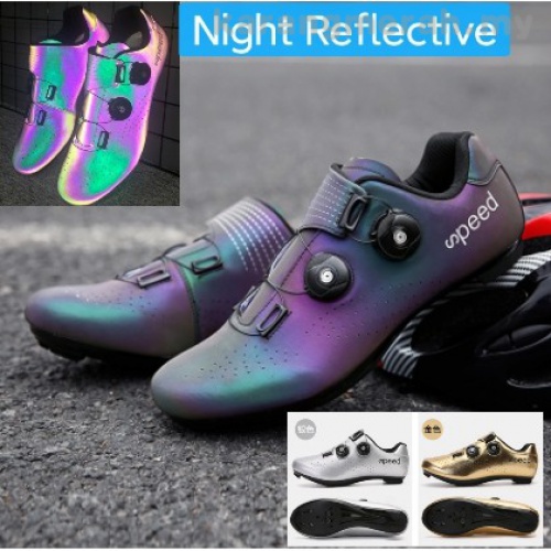 【 Cycling Shoes】 Men Cleat Road Bike self-locking Speed Racing Women MTB Bicycle Mountain Cycling Shoes sports shoes