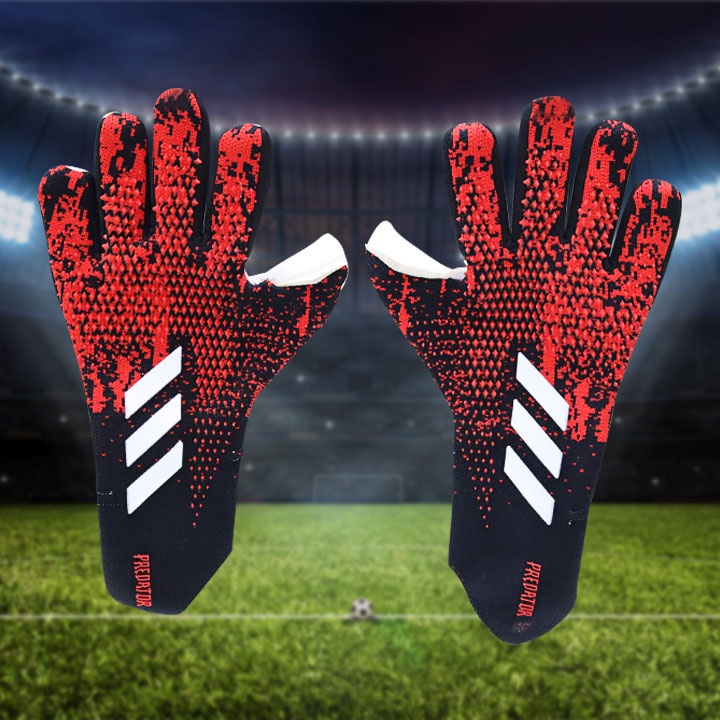 Quality Reliable Predator 2022 New Latex Goalkeeper Gloves No Finger Guards Thickened Football Professional - Image 4