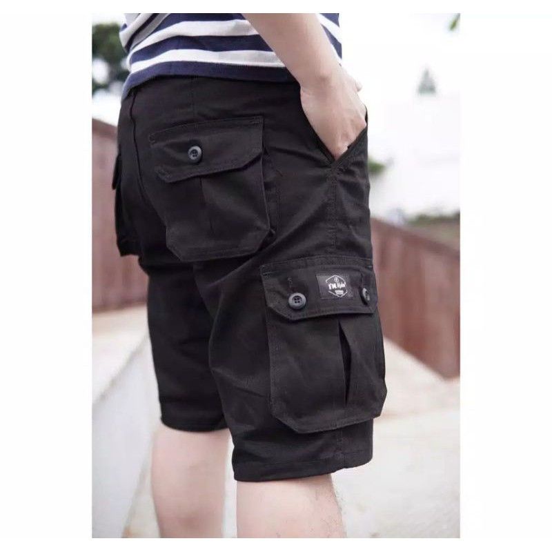 Durable Must Seluar Cargo Lelaki Loreng MMA UFC Workout Outdoor Quality - Image 2