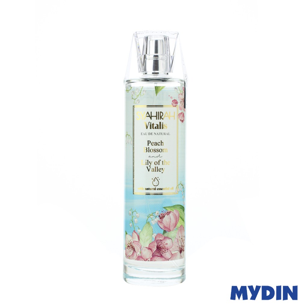 Syahirah Vitalis Eau De Natural 100ml - Peach Blossom