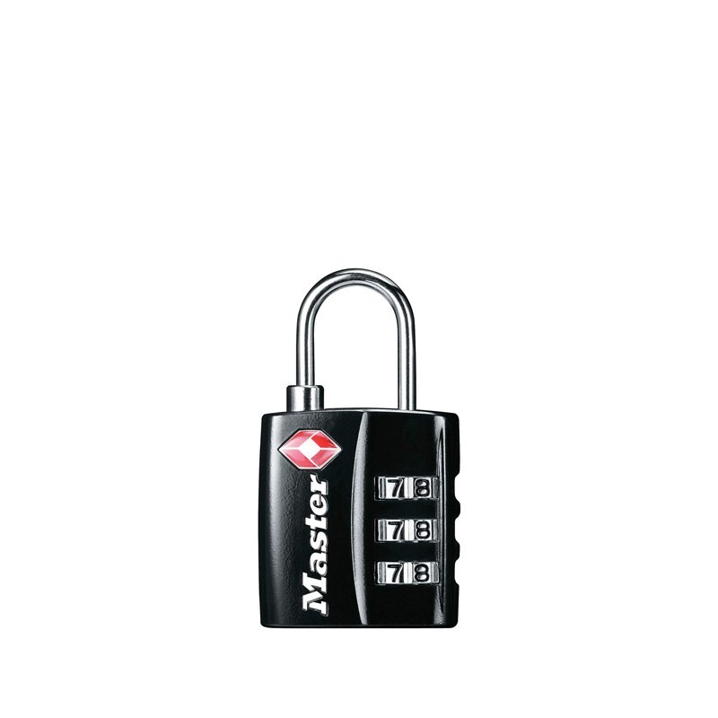 Master lock 4680EURDBLK-TSA Padlock (TSA-accepted combination lock) For Luggage