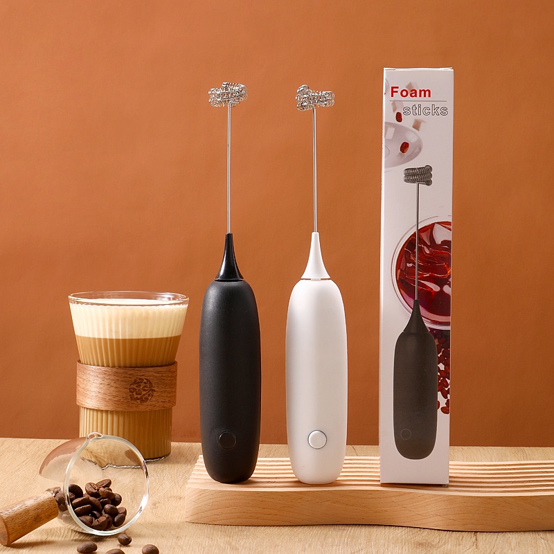 Milk frother hand-held electric milk mixer household baking coffee mixer milk frother