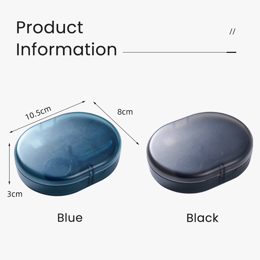 Purpose Must High Quality Two layers of large capacity Orthodontic Retainer Braces Storage Box Waterproof Breath Soak... - Image 5