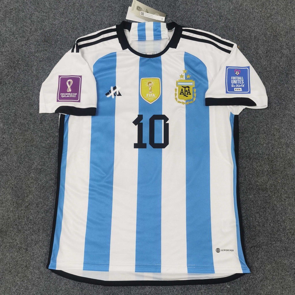 2022 Womens adidas Lionel Messi Argentina Home Jersey - SoccerPro