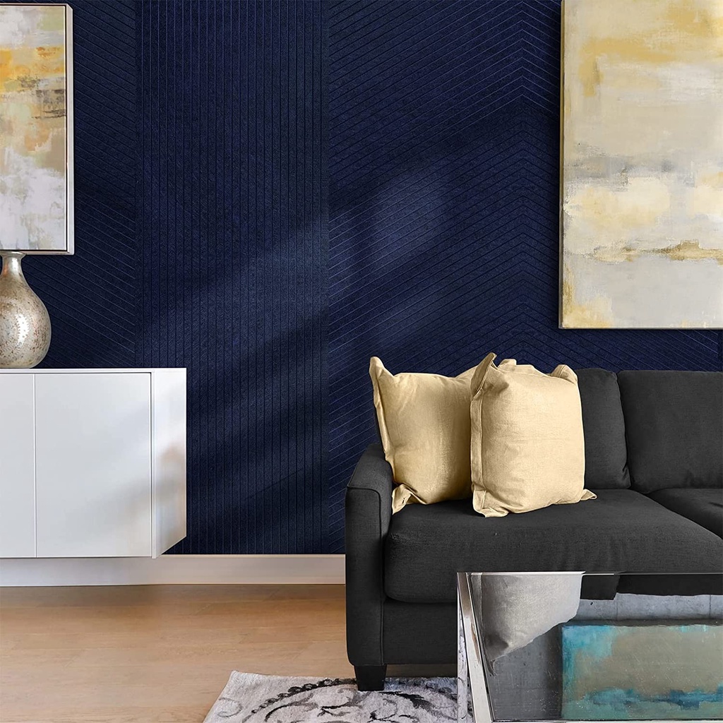 Premium Purpose Upgrade Acoustic Panel 24 x 12 0.4 Inches Sound proof Panels Noise Absorbing Equidistant Slot Versatile - Image 4