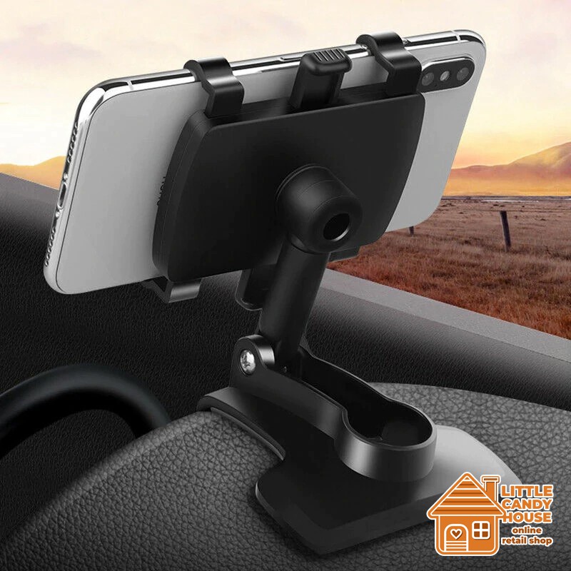 Have Multi In-Car Dashboard Rear View Mirror Mount GPS DVR Phone Holder 360 Degree Rotated Car Strong Grip Durable Re... - Image 4