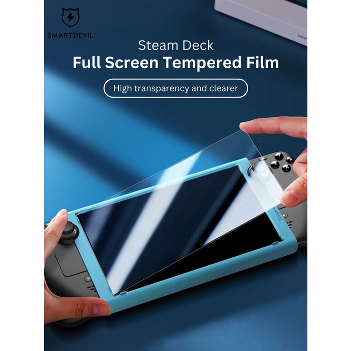 Smart Devil Tempered Glass for Steam Deck+FRAME