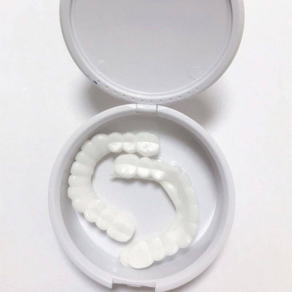 denture denture teeth Pendakap silikon baru, pendakap palsu, simulasi gigi yang hilang, pendakap sementara