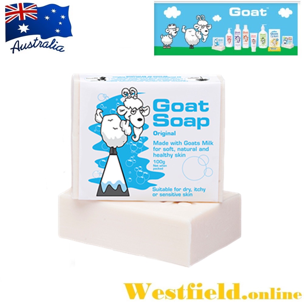 [Australia Import In Stock] The Goat Skincare Organic Soap Original Flavour ( 100g )