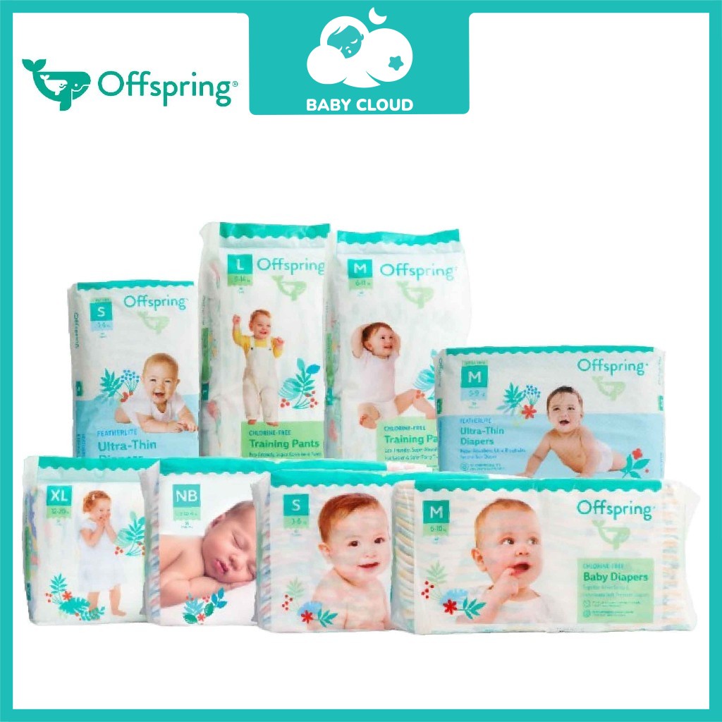 Offspring Fashion Pants Diaper | Tape Newborn Diapers