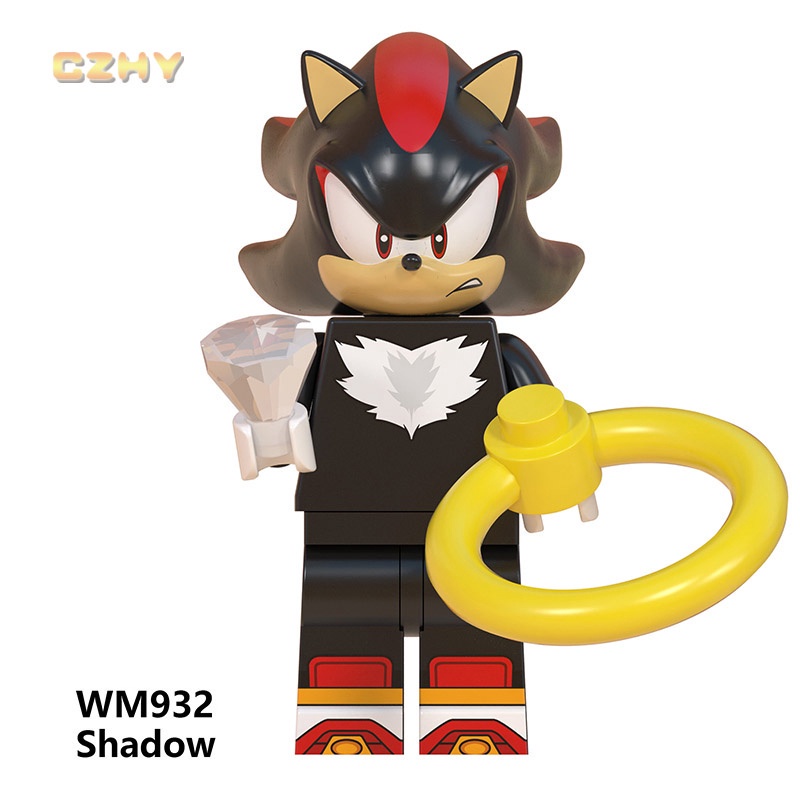 Quality Essential Collectible Metal Sonic LEGO Minifigure Set Shadow Knuckles Amy Rose Perfect Building Blocks Toy Kids - Image 3