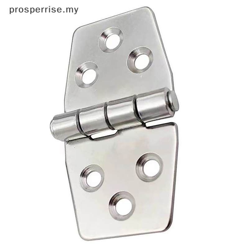 [prosperrise] 304 Stainless Steel High Quality Flat Hinge Distribution Box Control Cabinet Windows Hinge Box Yacht Parts Mini Hinge [MY]